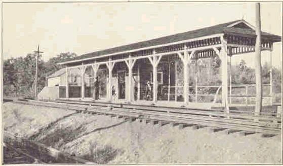 Nuangola Station, along the WBH line