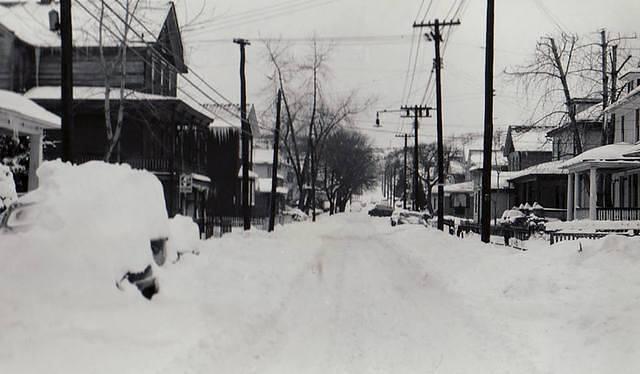 Mill St. near the corner of Searle St Pittston