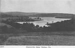 Hunstville reservoir at Huntersville Dam , Dallas PA 1937